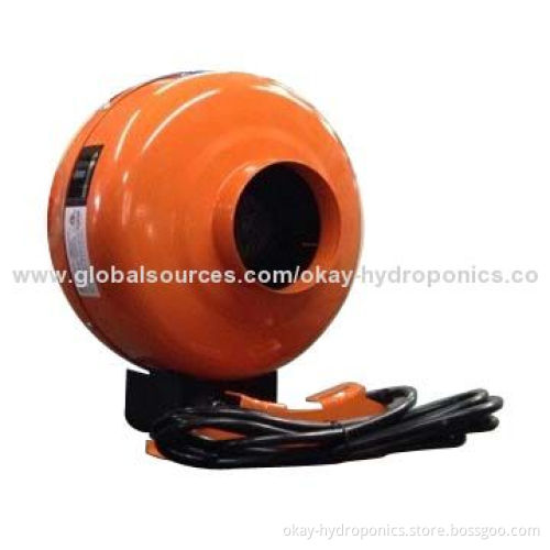4" 100mm in-line fans for hydroponics